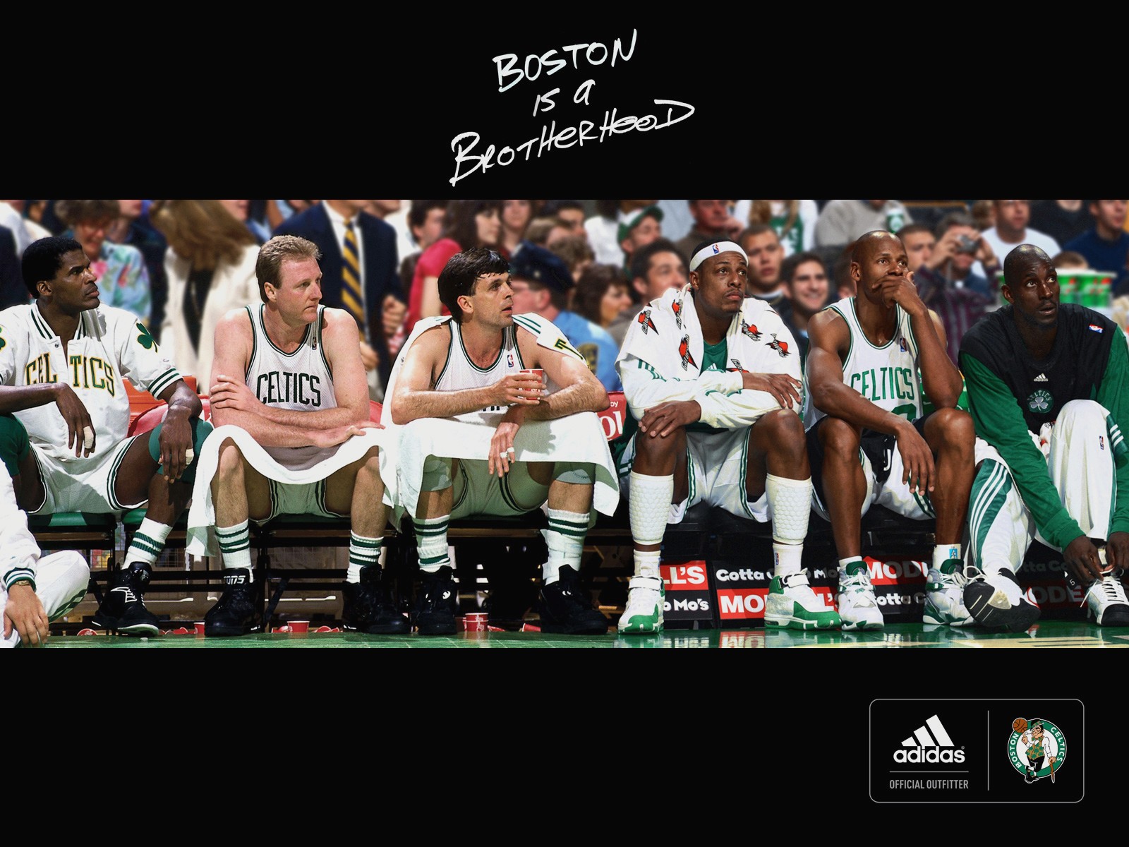Boston Celtics Wallpapers Hd - Celtics Old Big Three - HD Wallpaper 