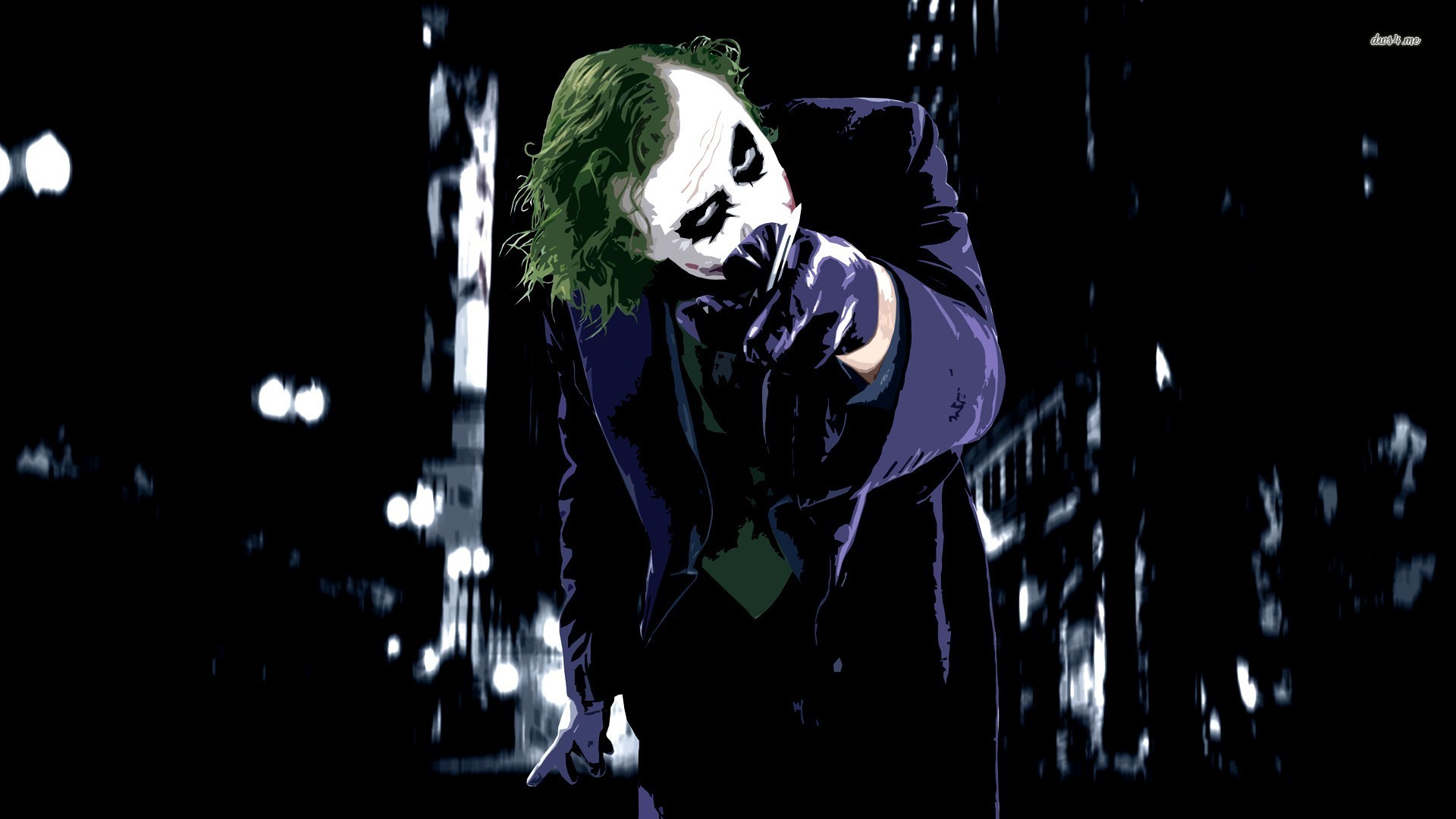 Dark Knight Movie Wallpaper Joker - HD Wallpaper 