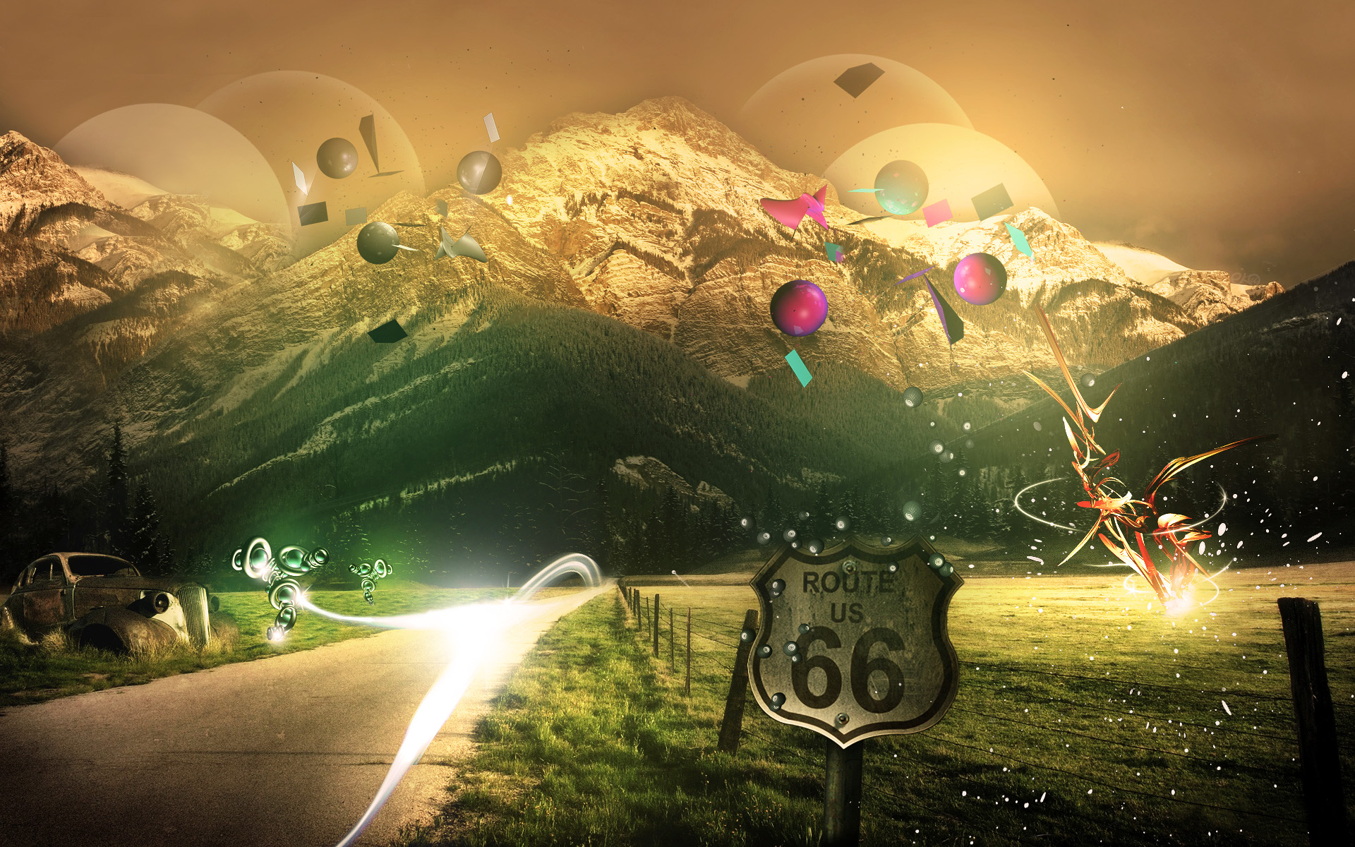 Http - //4 - Bp - Blogspot - - Route 66 4k - HD Wallpaper 
