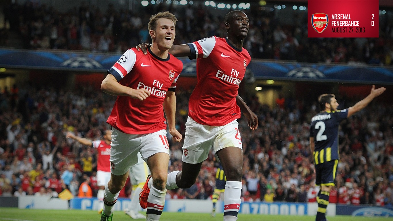 Arsenal 2 0 Fenerbahce 2013 2014 Wallpaper2013 - Kick American Football - HD Wallpaper 