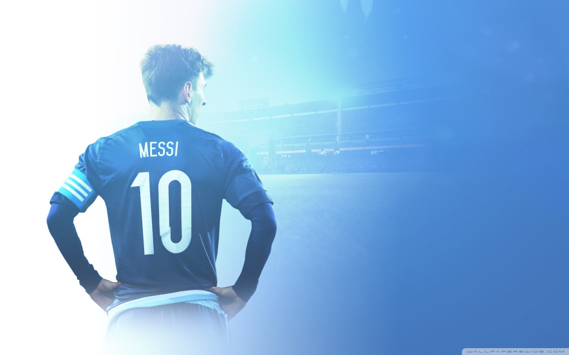 Messi In Argentina Jersey - HD Wallpaper 