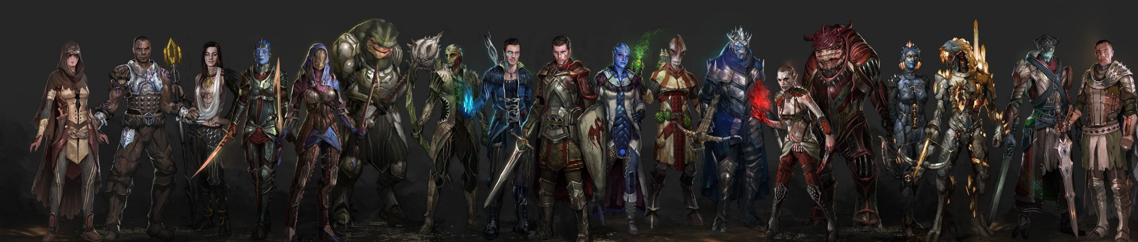 Awesome Mass Effect Free Wallpaper Id - Mass Effect Dragon Age - HD Wallpaper 