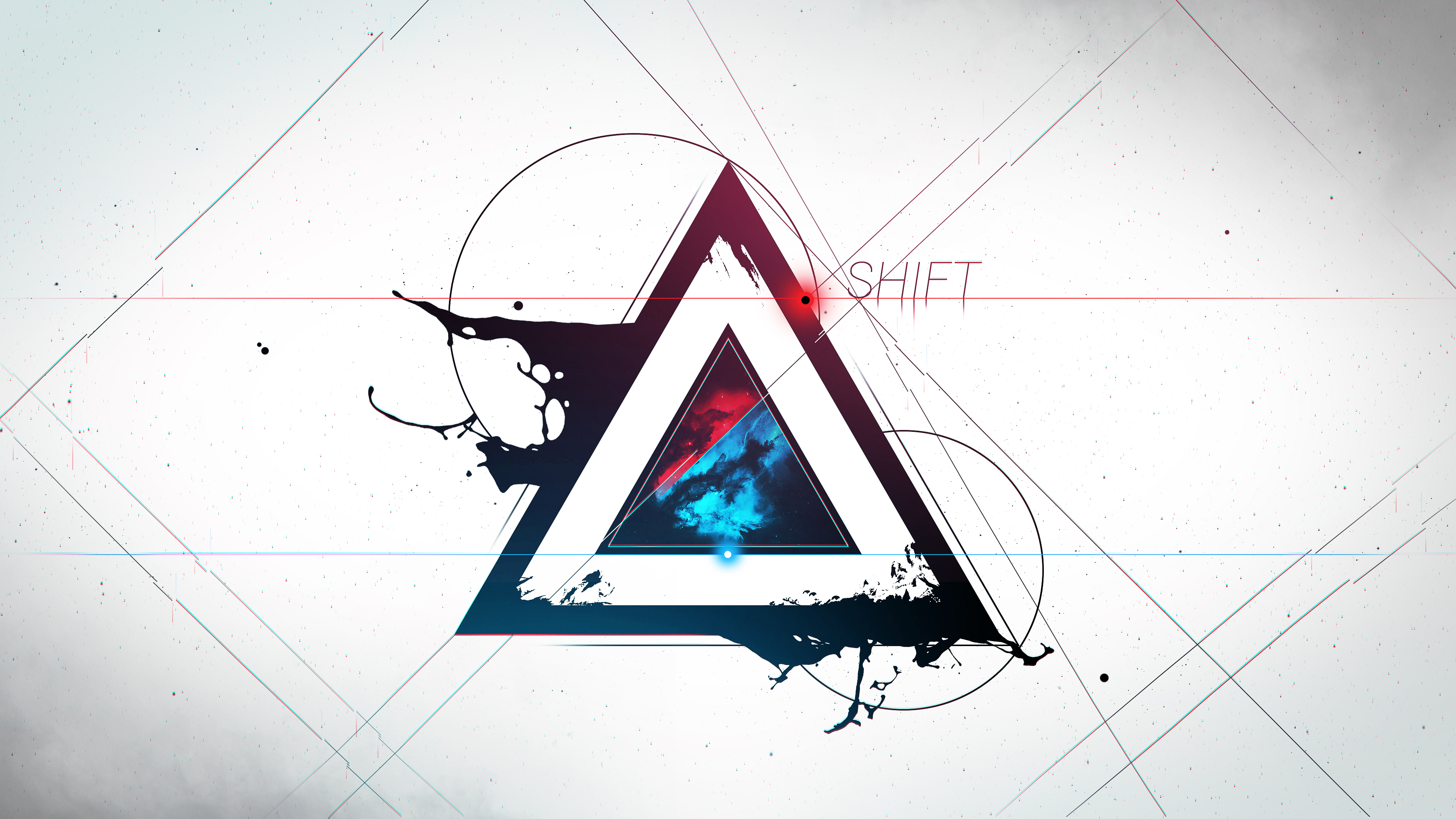 Facebook Cover Photos Triangle - HD Wallpaper 