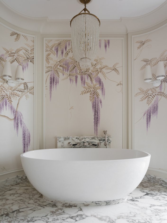 De Gournay Wisteria - HD Wallpaper 