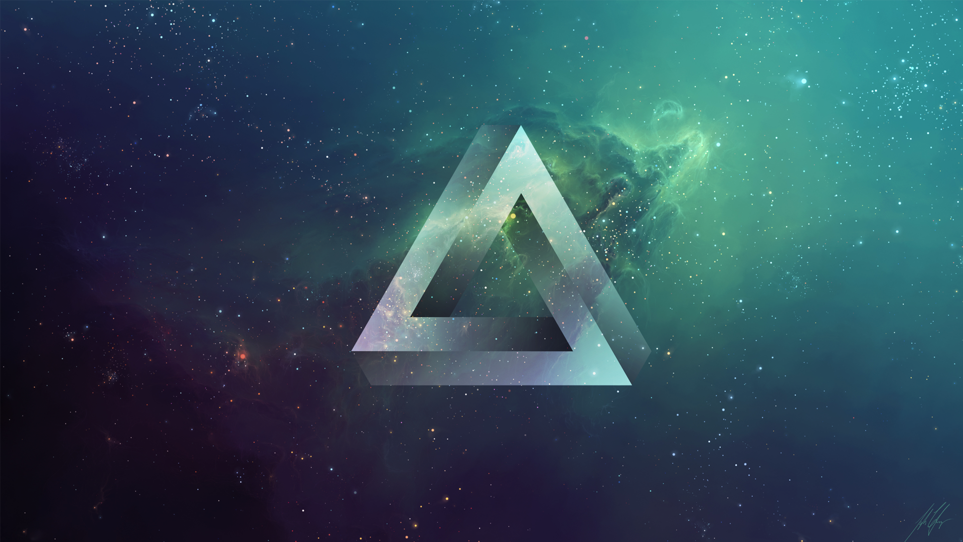 Impossible Triangle - HD Wallpaper 