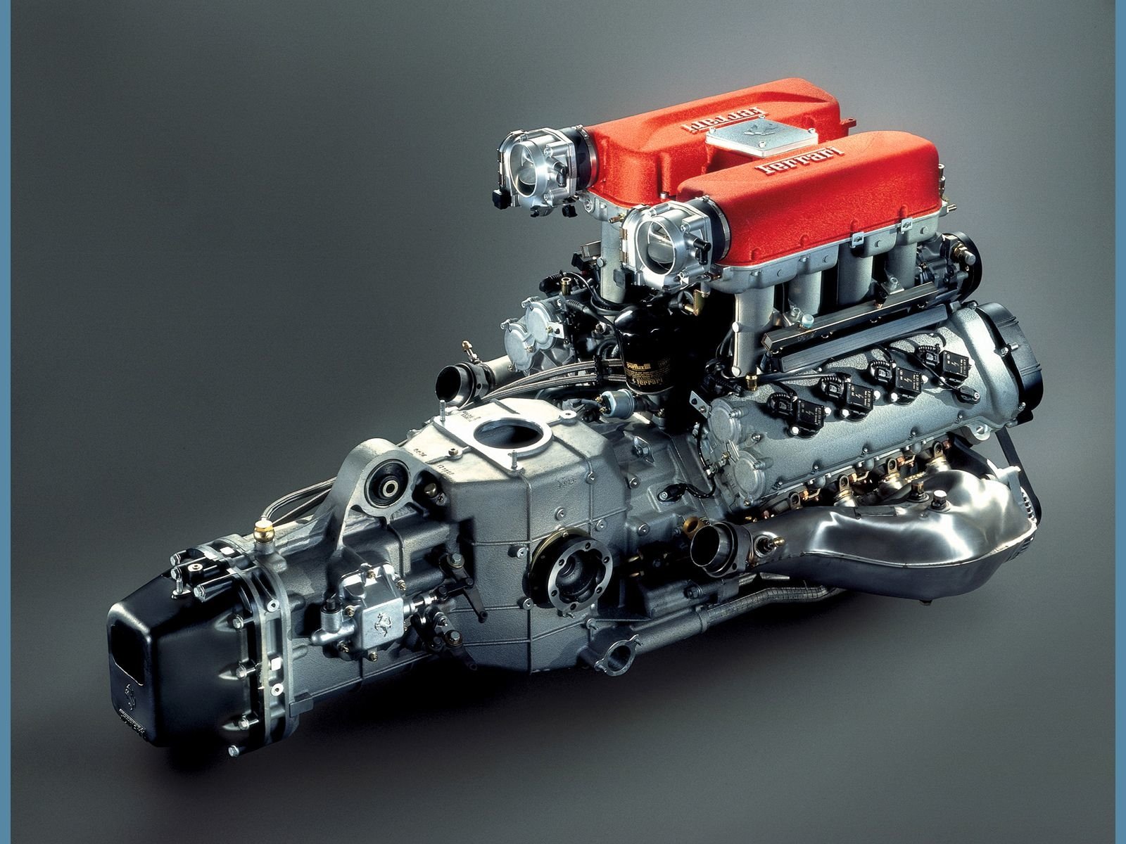 Ferrari 360 Modena Engine - HD Wallpaper 