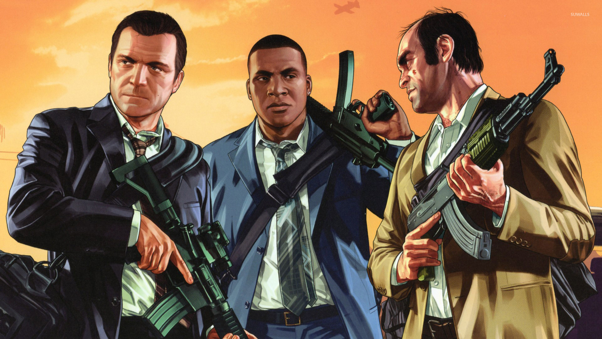 Grand Theft Auto V - HD Wallpaper 