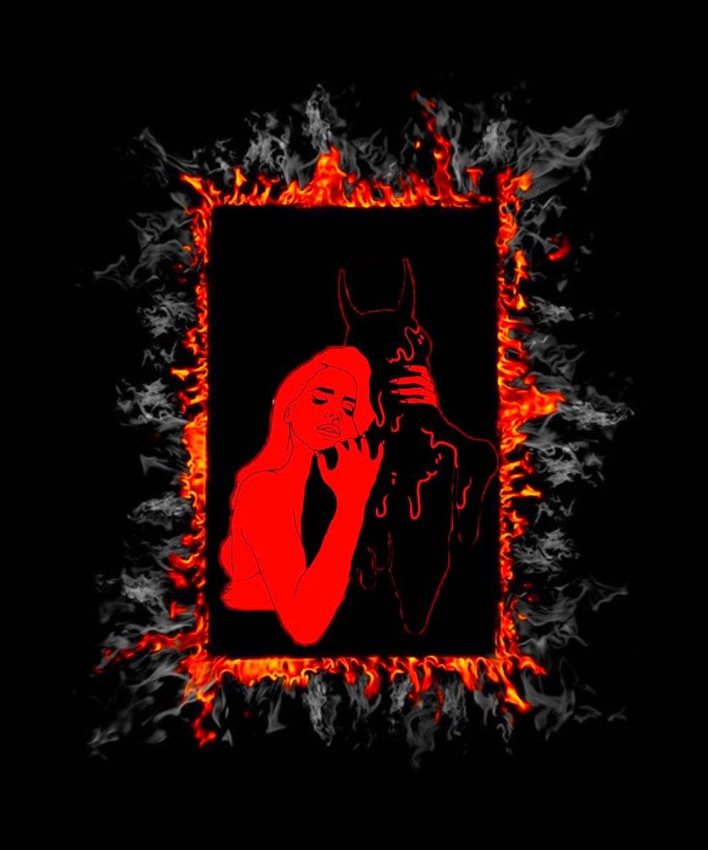 lanadelrey #devil #dark #redaesthetic #background - Dark Red Aesthetic  Background - 1024x1229 Wallpaper 