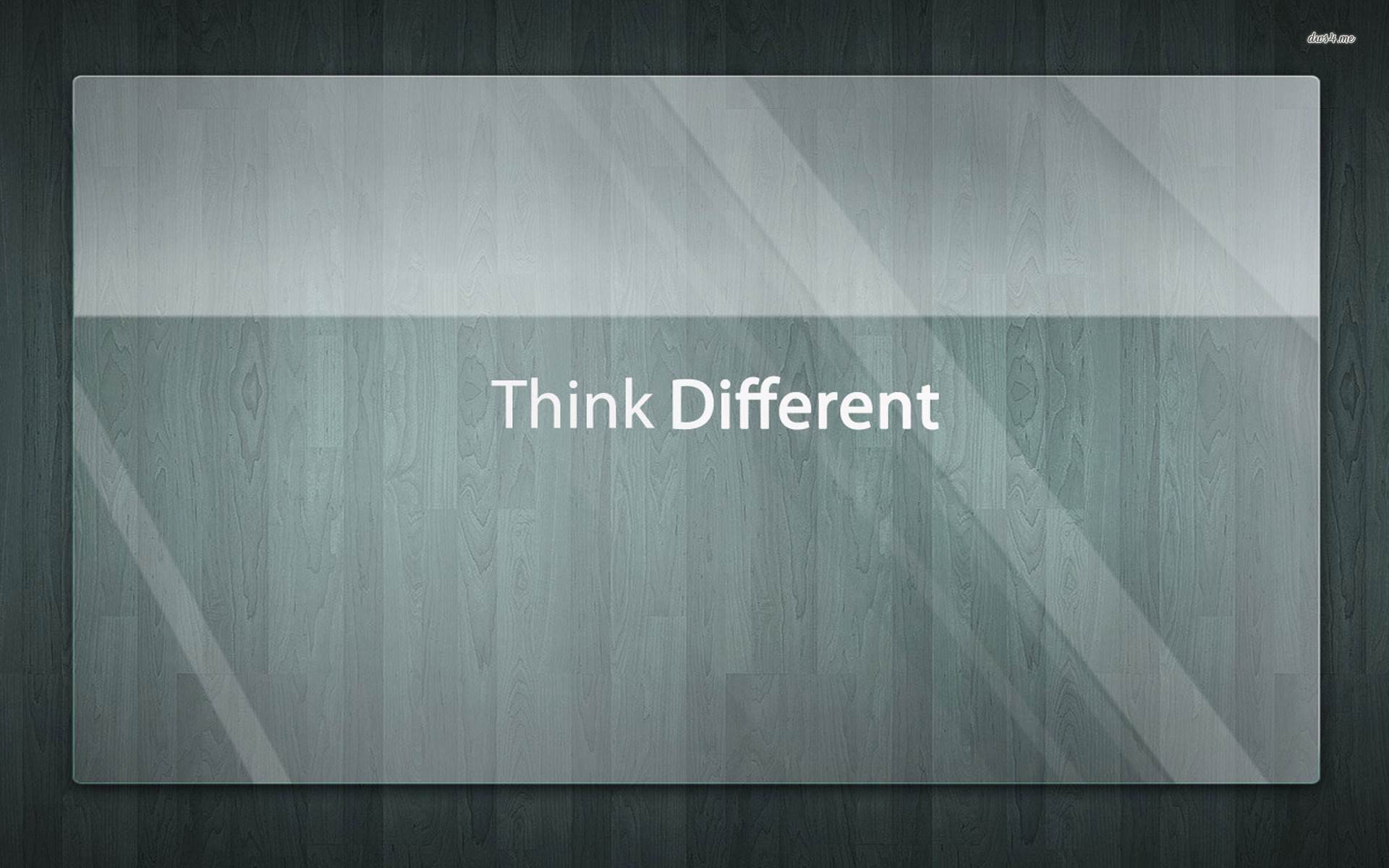 Think Different - HD Wallpaper 
