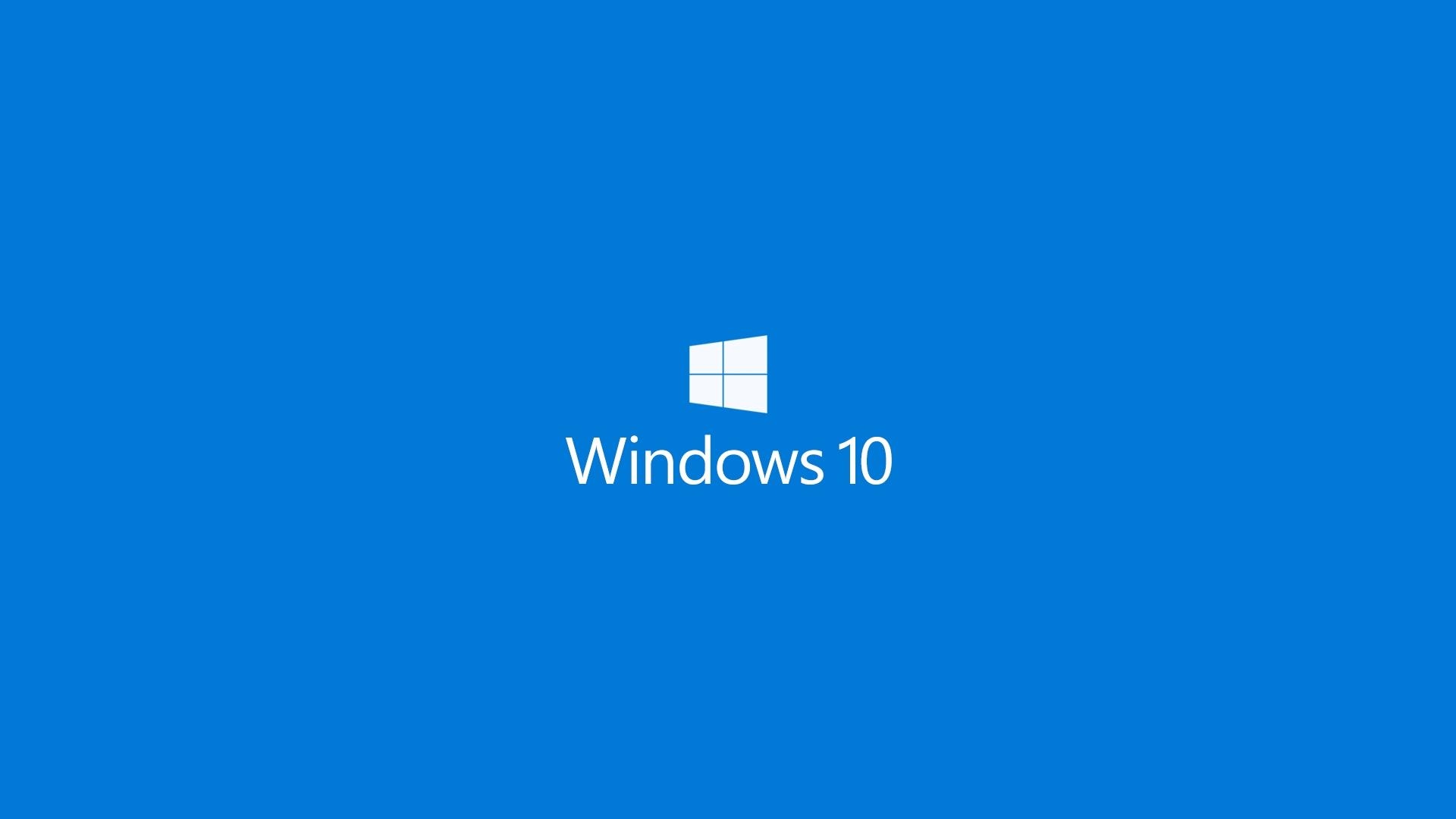 Windows 10 Blue Background Desktop Background - Windows 7 - HD Wallpaper 