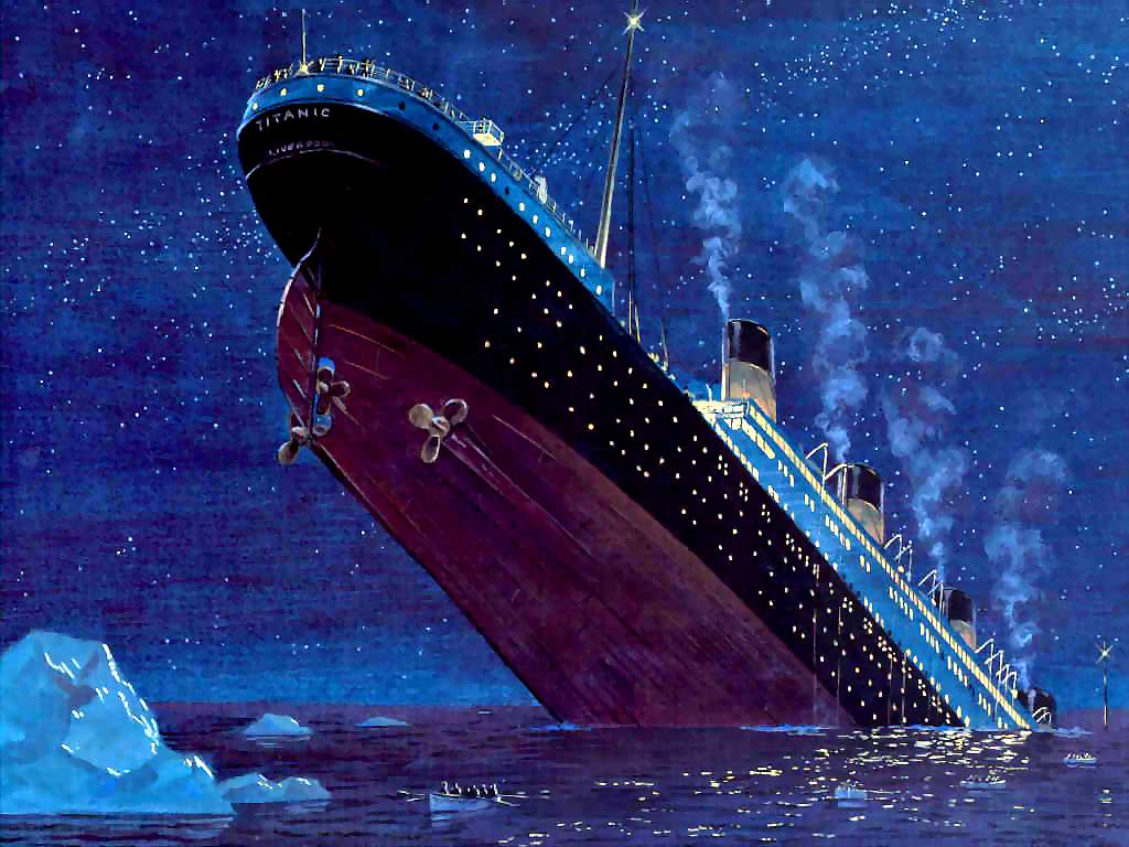 20 Titanic Movie Hd Wallpapers Revealed - Dibujo Del Titanic Hundiendose - HD Wallpaper 