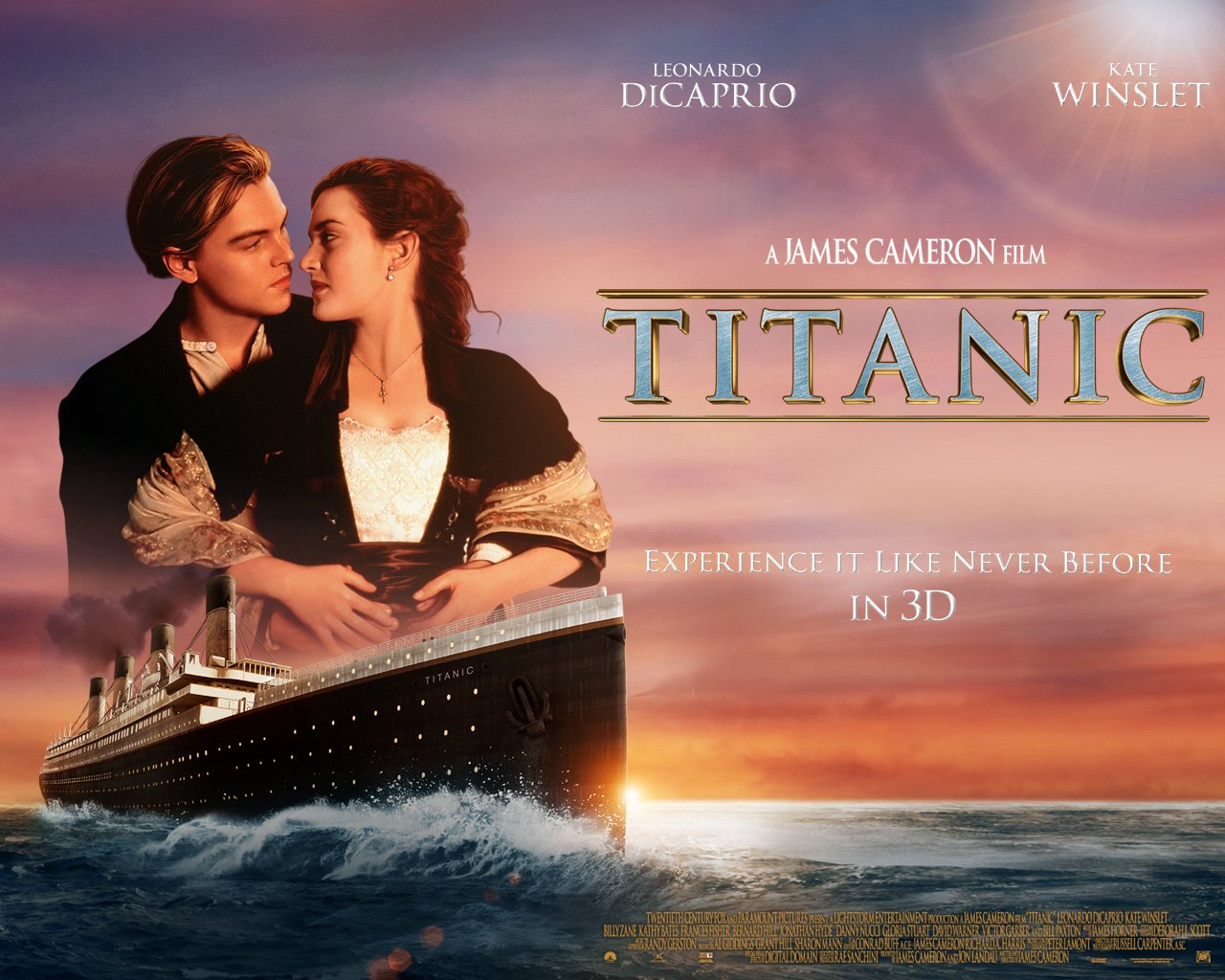 Titanic Movie Poster - HD Wallpaper 