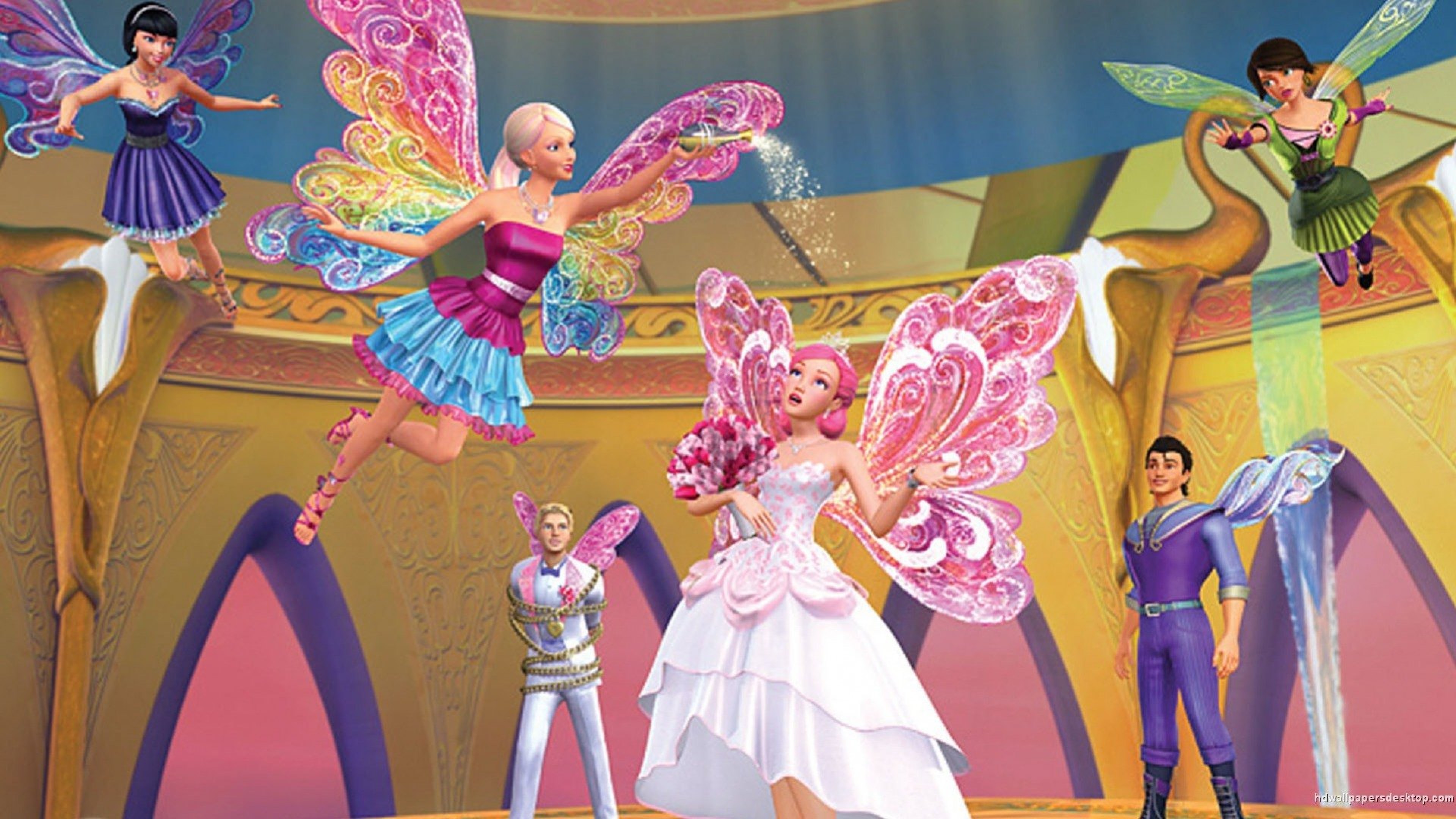 Barbie A Fairy Secret Cast - HD Wallpaper 