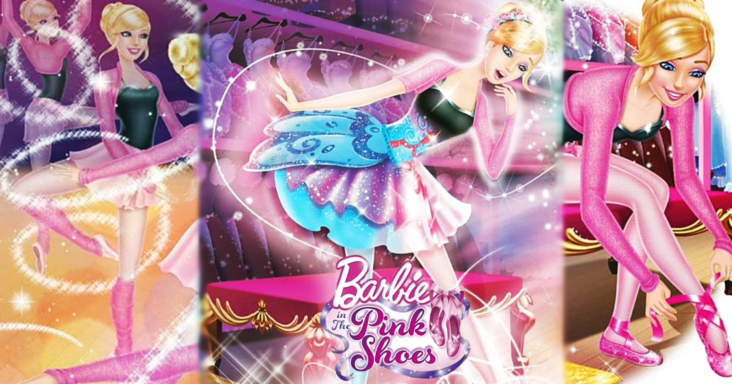 Barbie In The Pink Shoes Wallpaper - Barbie Princess And Pink Shoes - HD Wallpaper 
