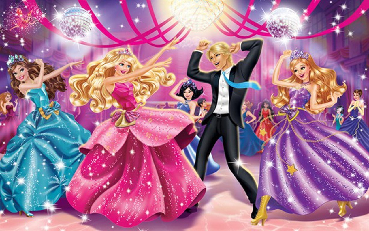 Barbie Princess Charm School - 1280x800 Wallpaper 