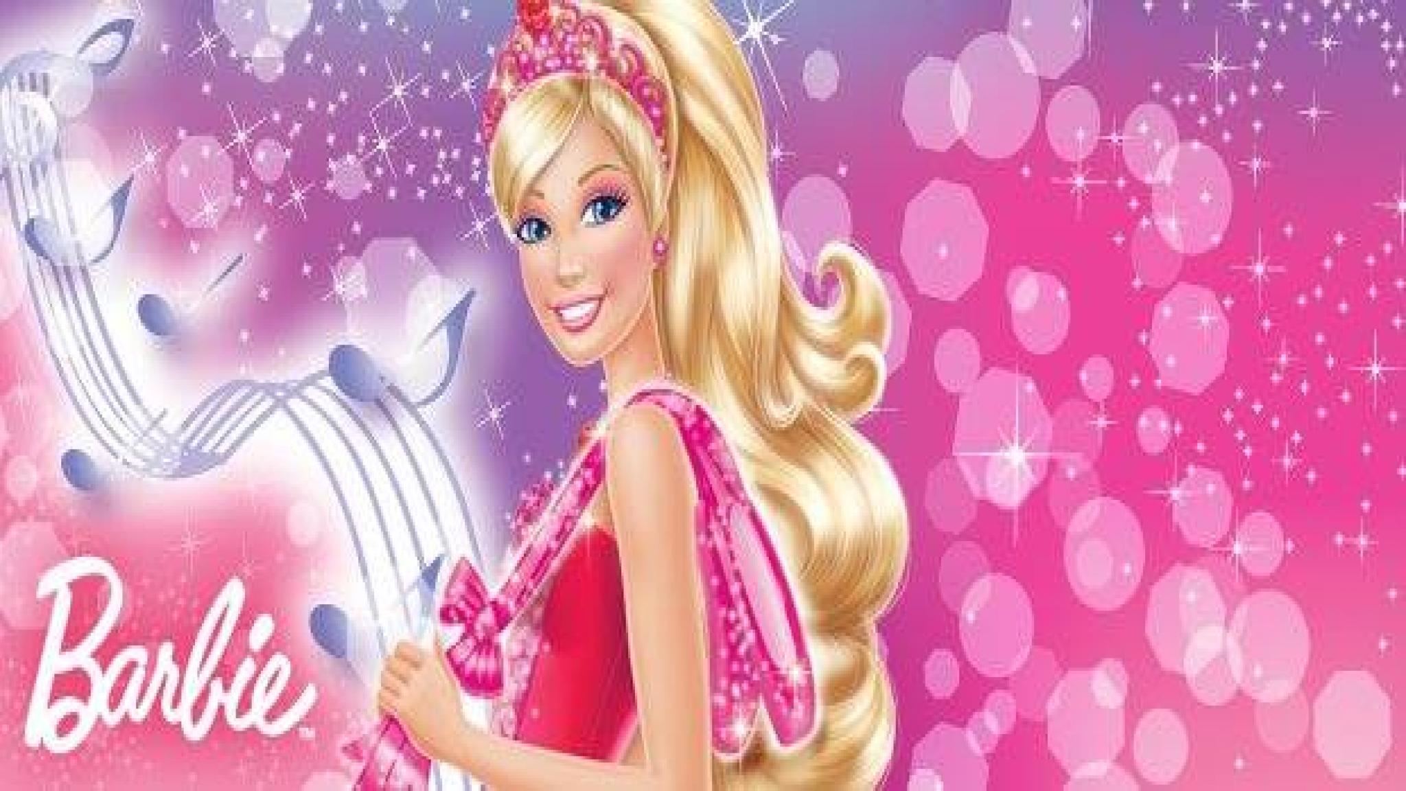 Barbie Cartoon Wallpaper - HD Wallpaper 