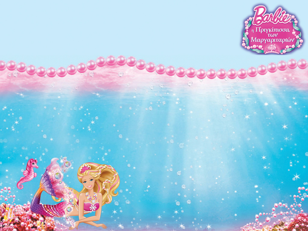 Barbie Pearl Princess - HD Wallpaper 