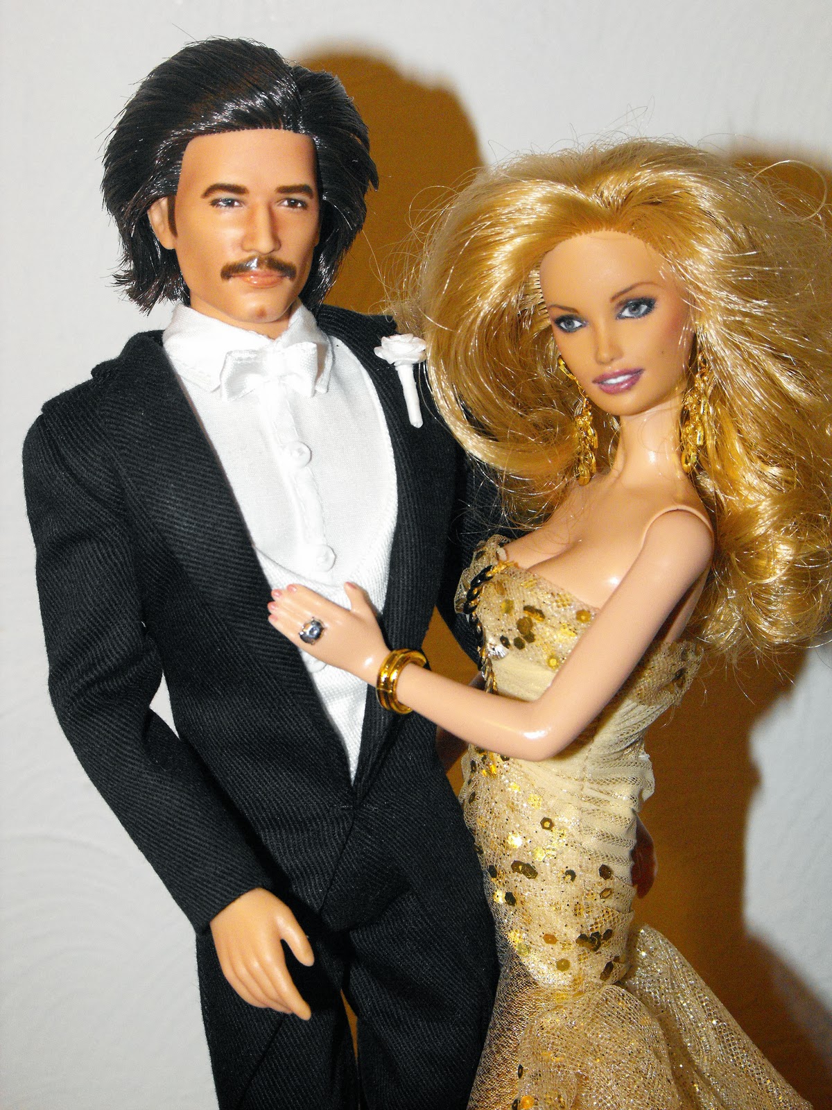 Barbie Doll Couple Hd Wallpapers Free Download - Stephanie Downer And Lee Horsley - HD Wallpaper 