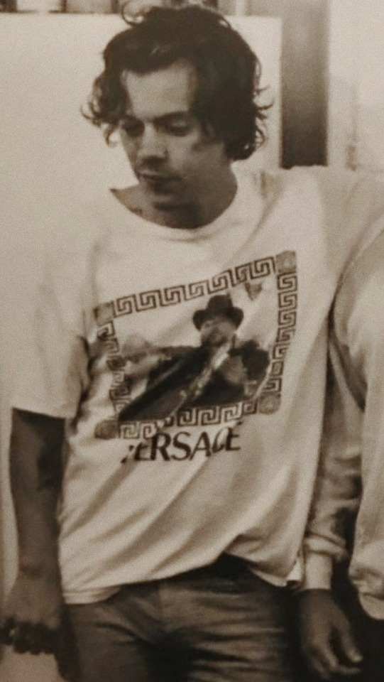harry styles and gucci shirt