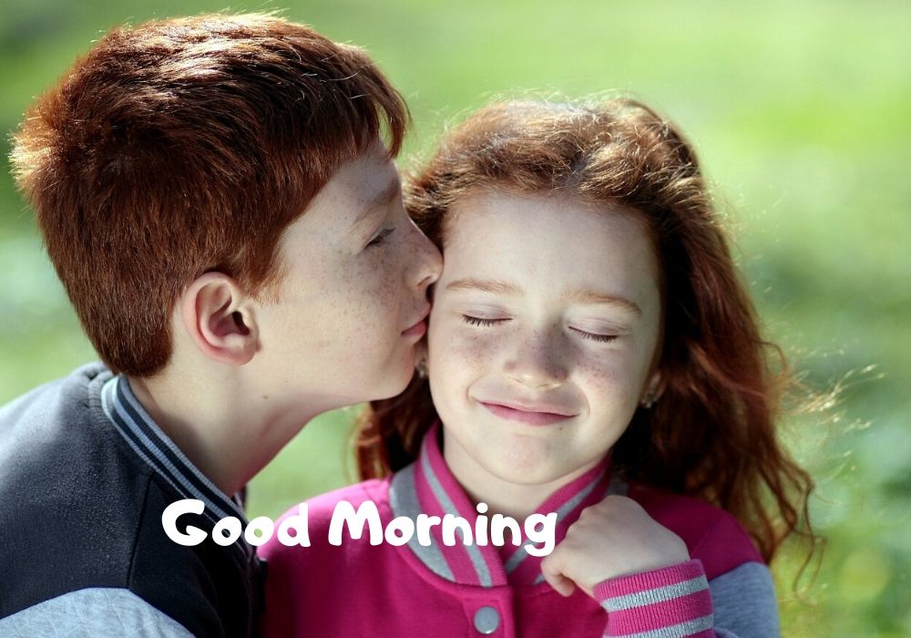 Good Morning Kiss Images - Lover Good Morning Kiss - HD Wallpaper 