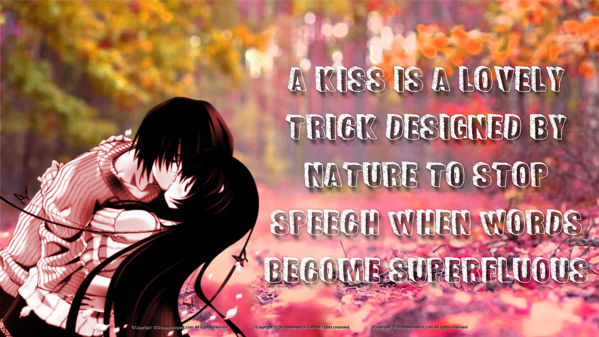 Anime Love - HD Wallpaper 