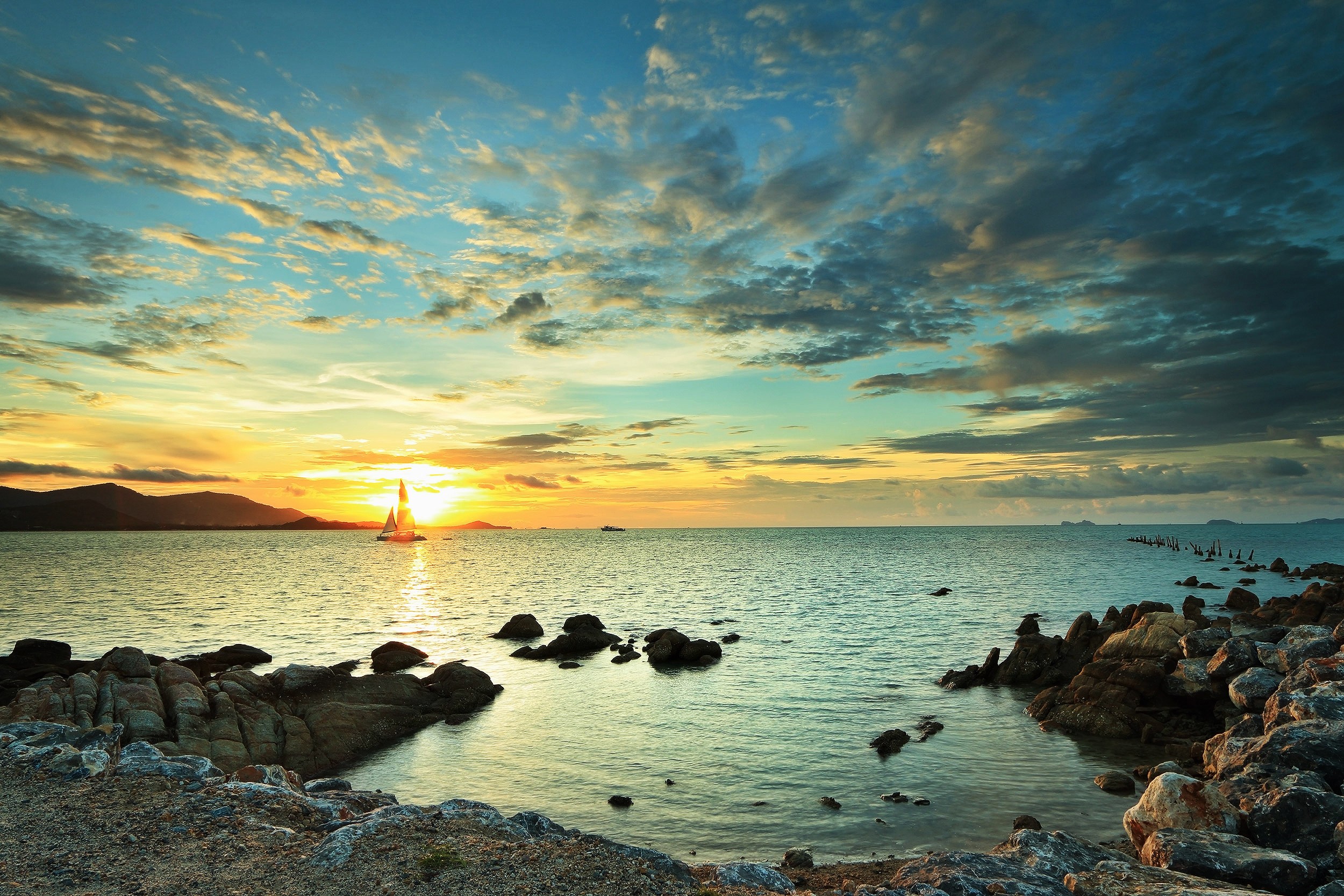 Sunset - HD Wallpaper 