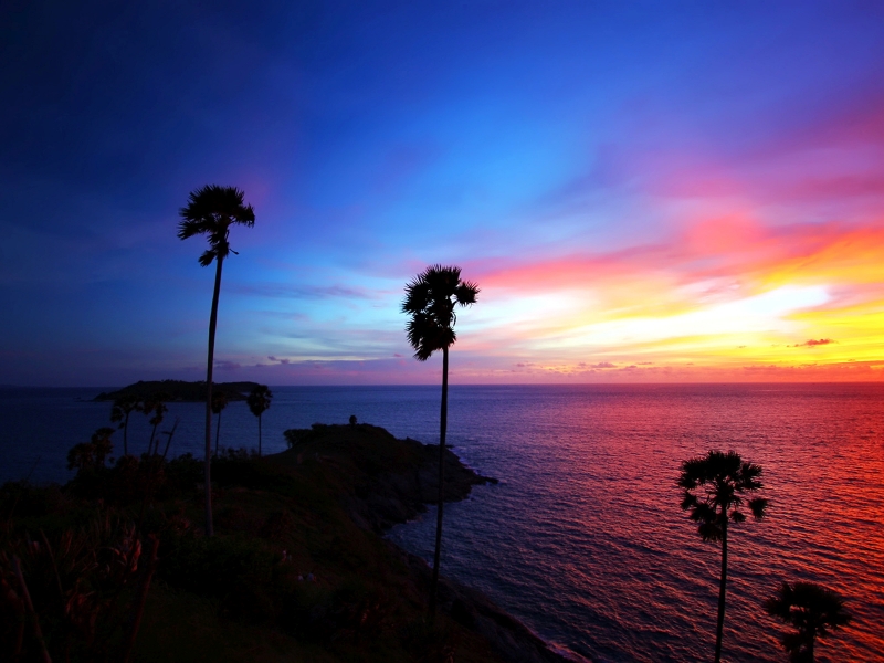 Beautiful Thailand Sunset - HD Wallpaper 