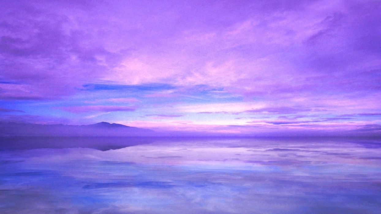 Blue And Purple Sky 1244x700 Wallpaper Teahub Io