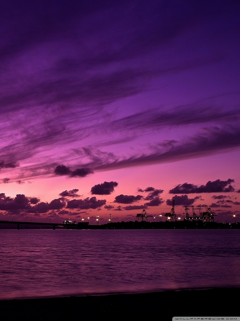 Pink Phone Wallpaper Sunset - HD Wallpaper 