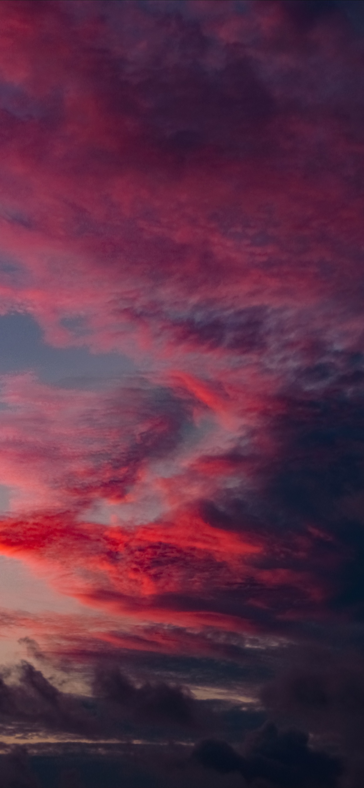 Sunset Clouds Wallpaper Iphone - HD Wallpaper 