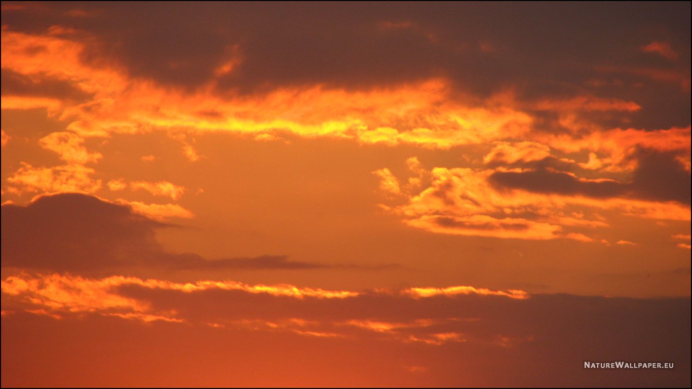 Sunset Sky Hd Png - HD Wallpaper 