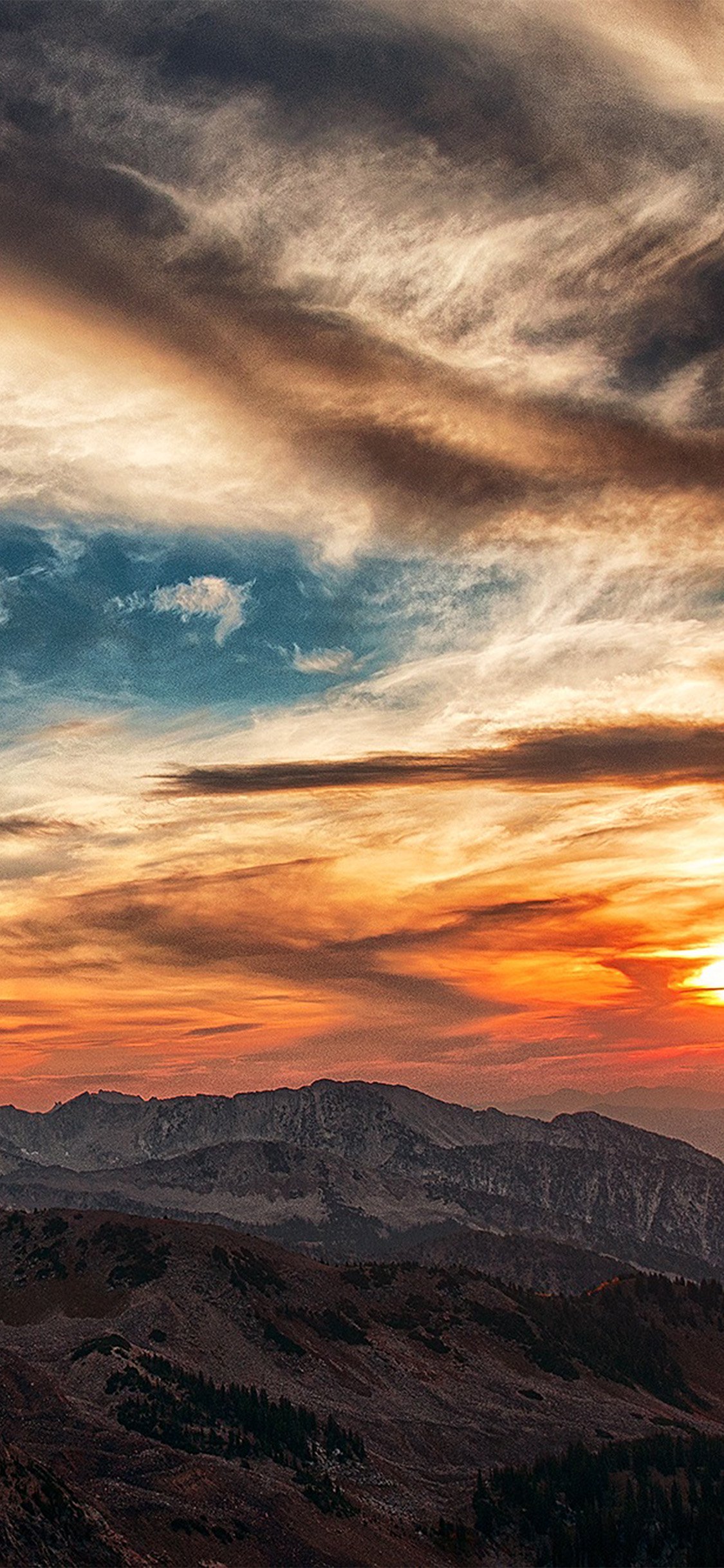 Iphone Wallpaper Sunset Cloud - HD Wallpaper 