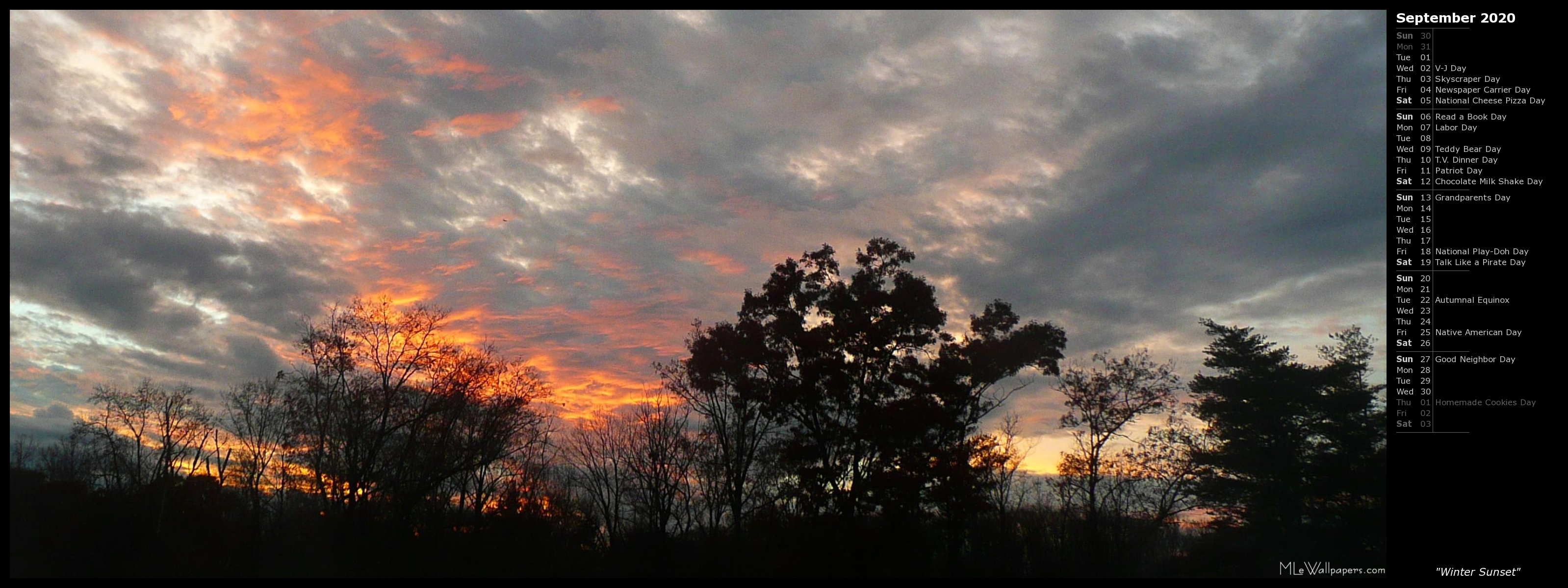 Winter Sunset - Sunset - HD Wallpaper 