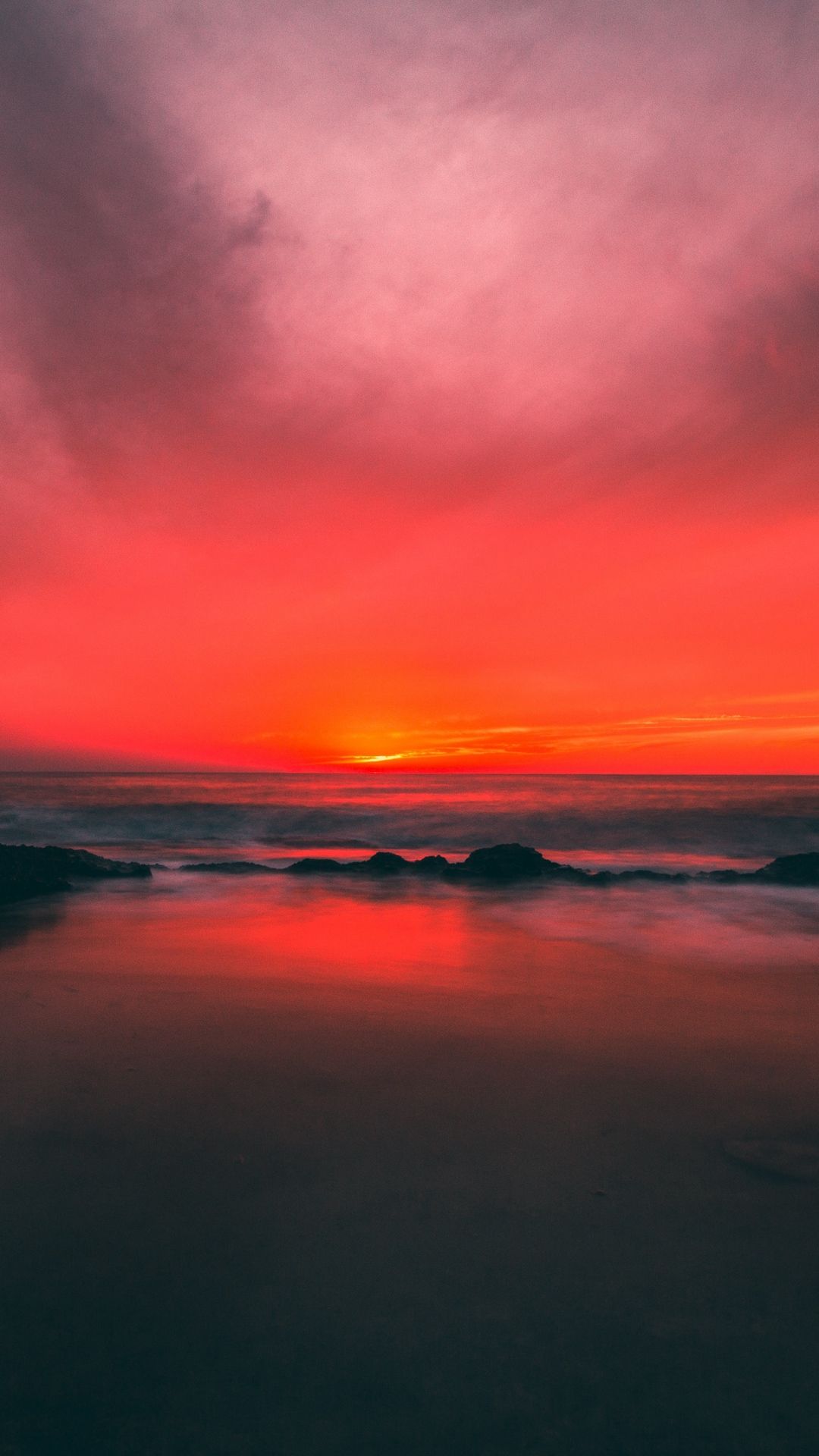 Beach Sunset - HD Wallpaper 