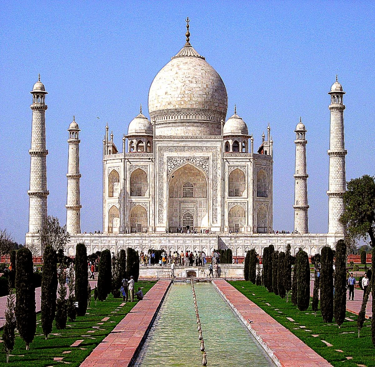 Taj Mahal Agra Hd Wallpapers For Desktop High Resolution - Taj Mahal - HD Wallpaper 