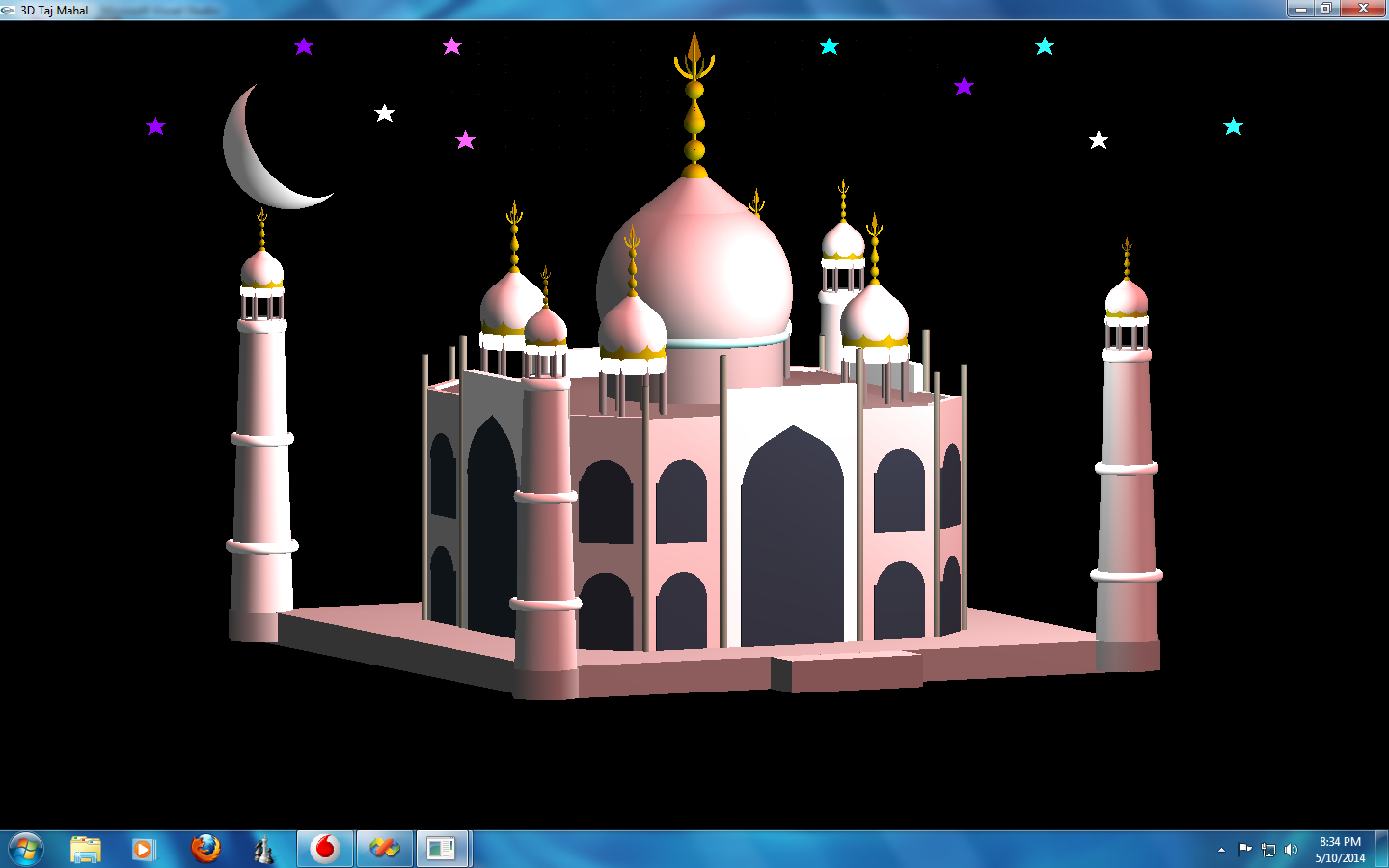 Opengl Taj Mahal - HD Wallpaper 