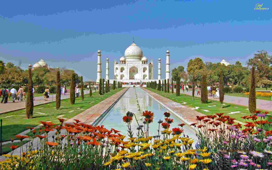 Taj Mahal Full Hd Wallpaper High Quality Fee Download - Taj Mahal Mobile Wallpaper Fullhd - HD Wallpaper 