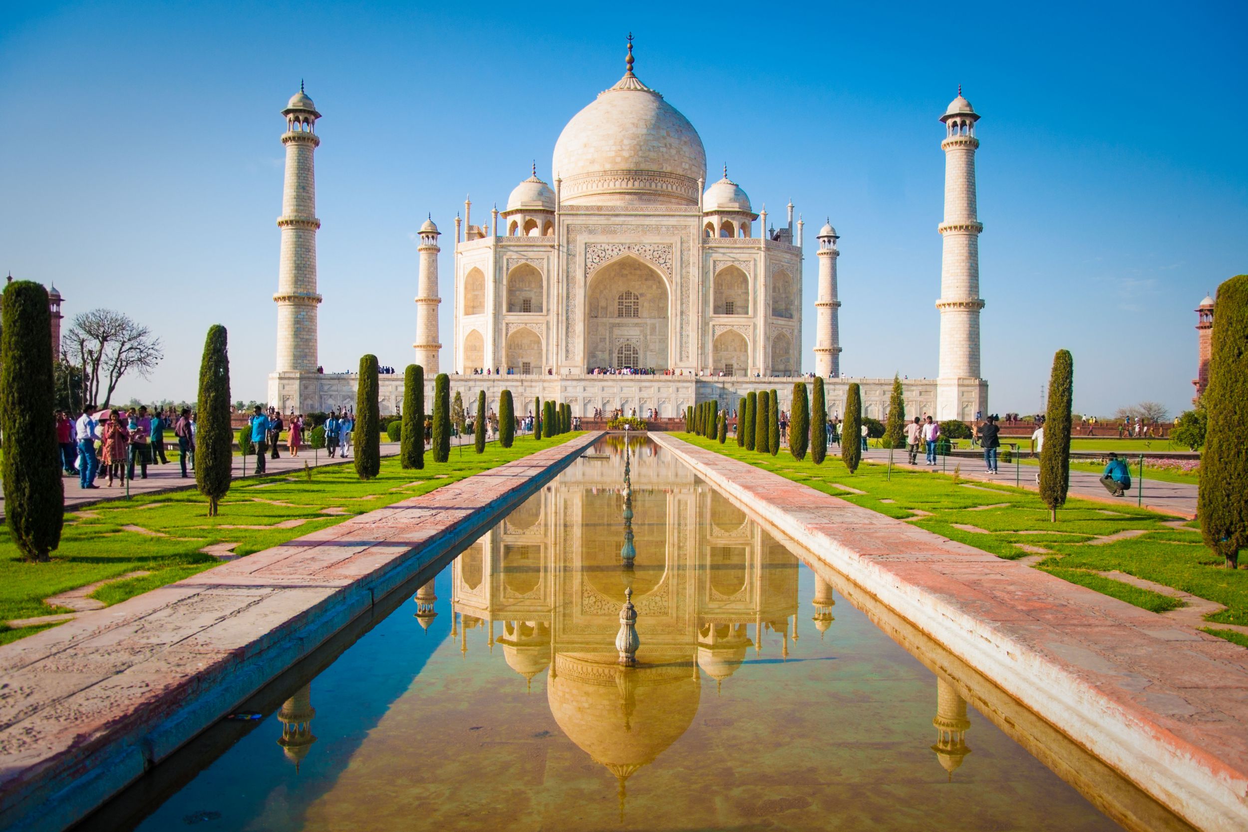 Taj Mahal2 - Seven Wonders Of The World 2019 - HD Wallpaper 