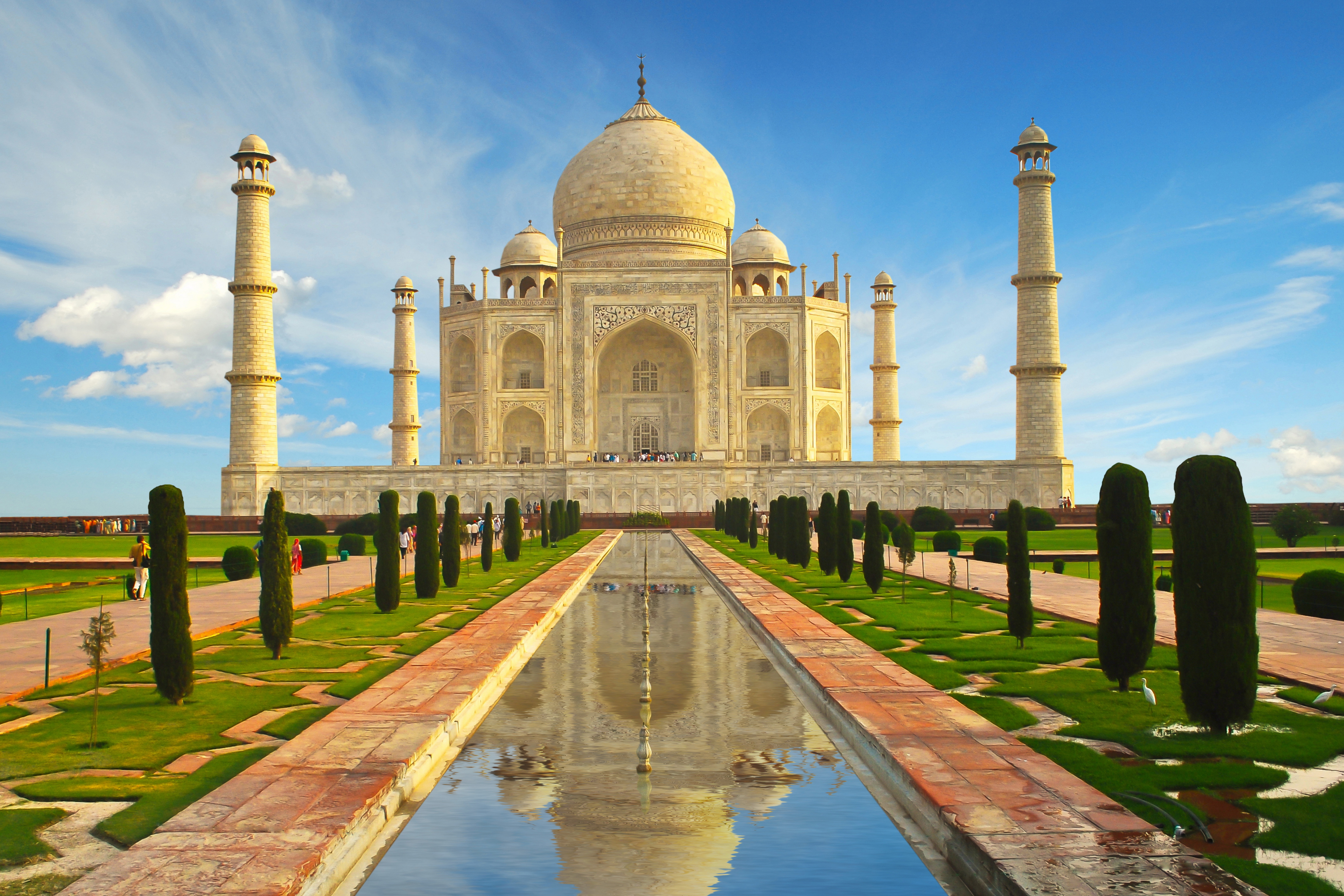 India Taj Mahal - HD Wallpaper 