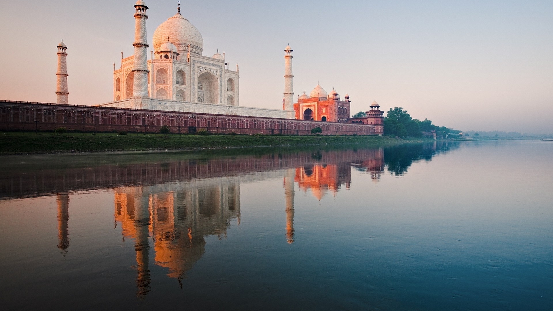 Taj Mahal Hd Wallpaper Download - HD Wallpaper 