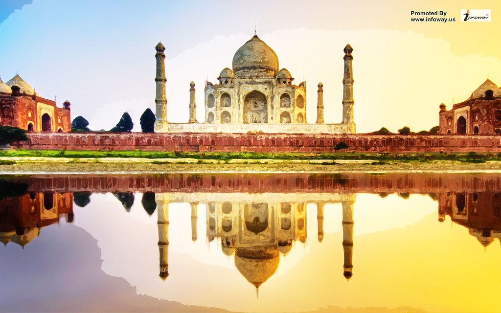 Taj Mahal - HD Wallpaper 