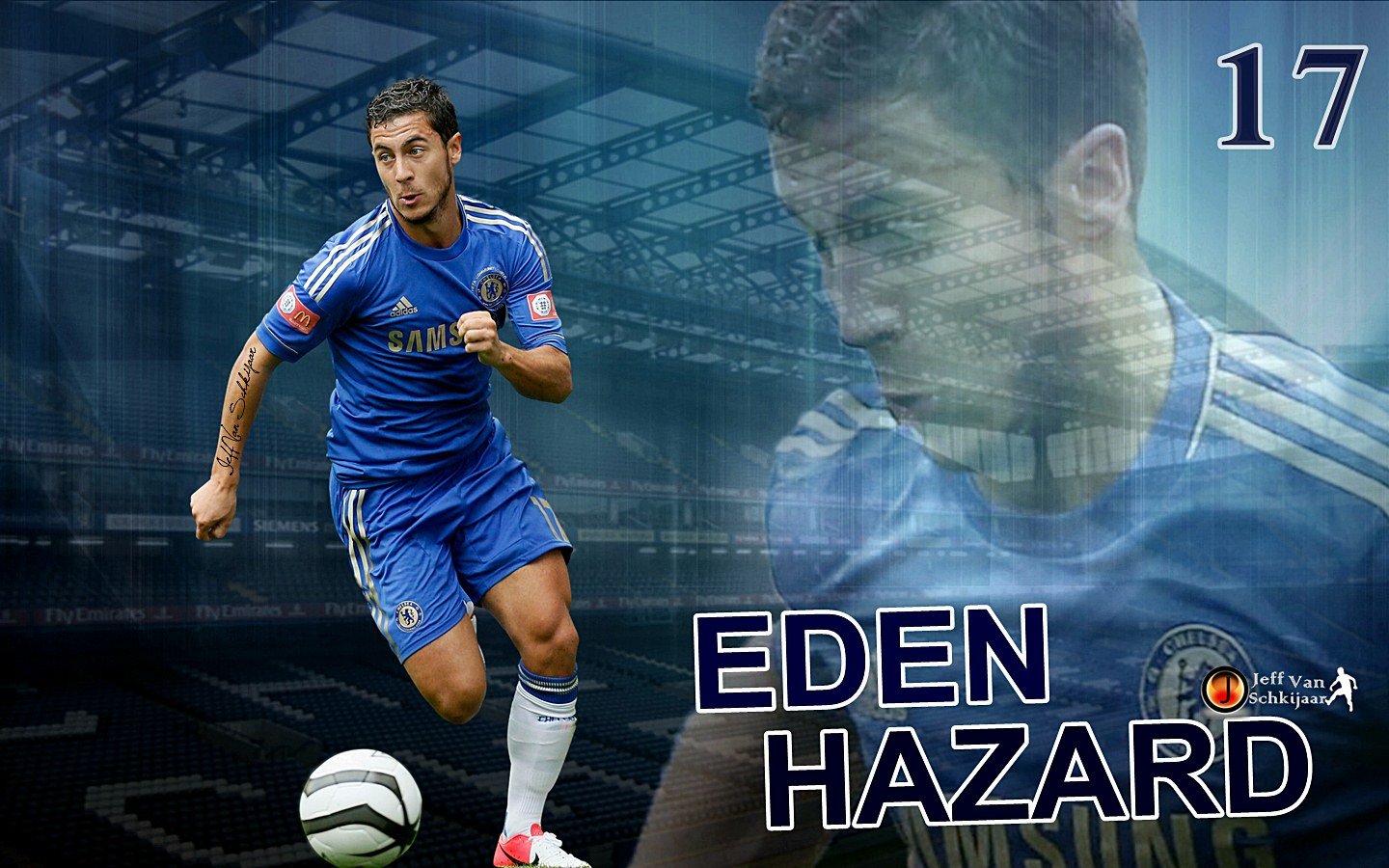 Eden Hazard Chelsea Wallpaper 2014 - HD Wallpaper 