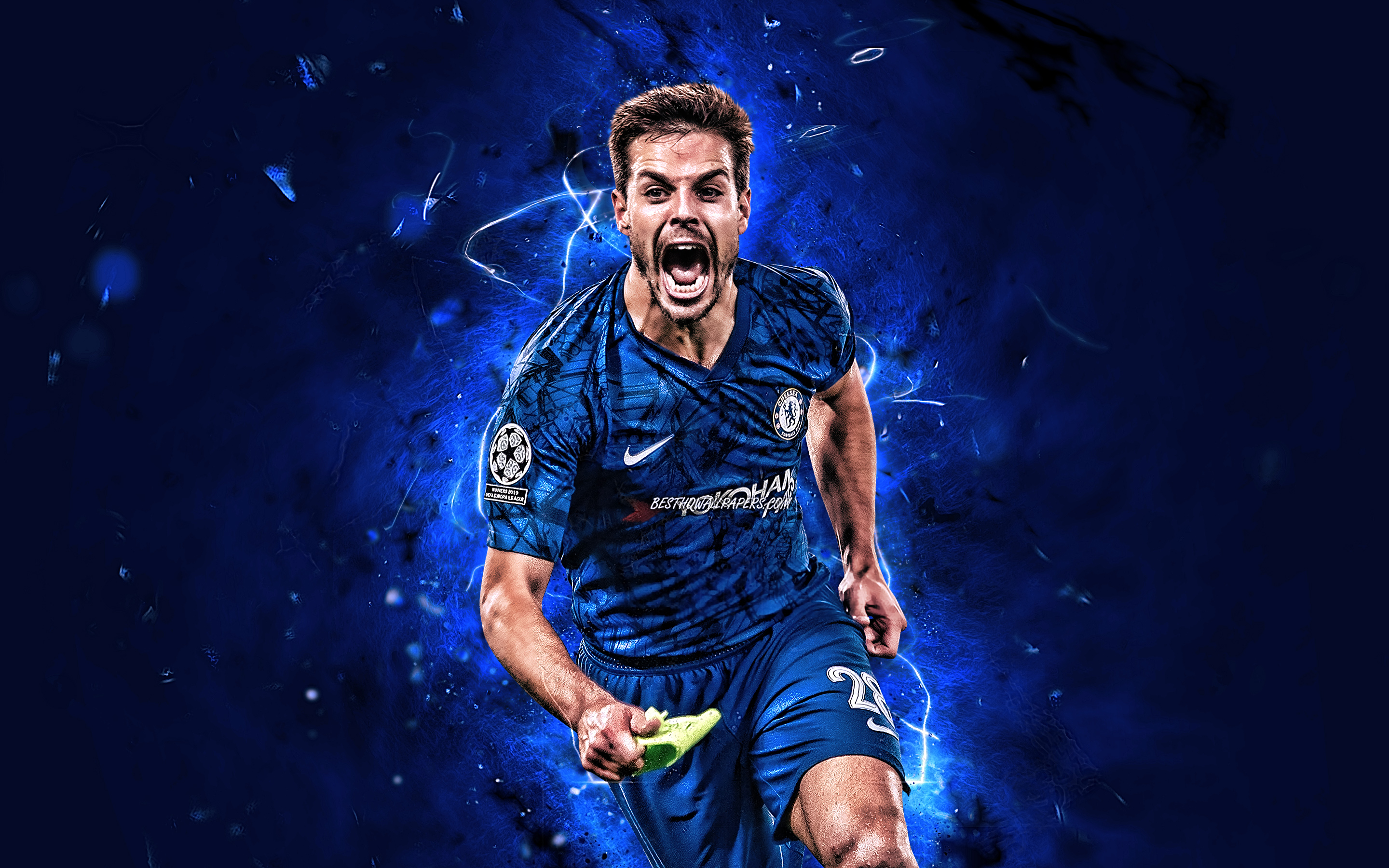 Cesar Azpilicueta, Goal, Chelsea Fc, Spanish Footballers, - César Azpilicueta - HD Wallpaper 