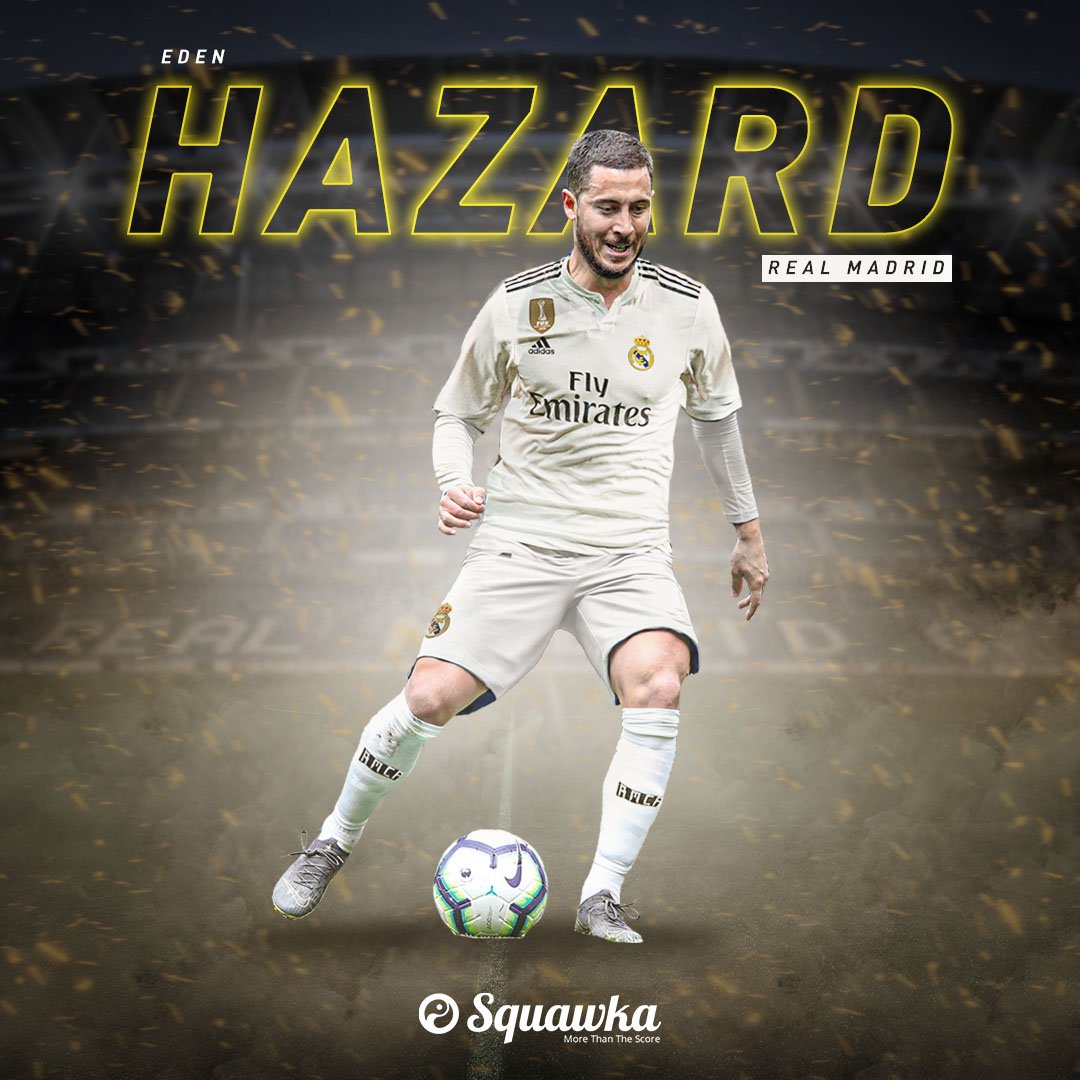 Tweet Picture - Eden Hazard Wallpaper Real Madrid - HD Wallpaper 