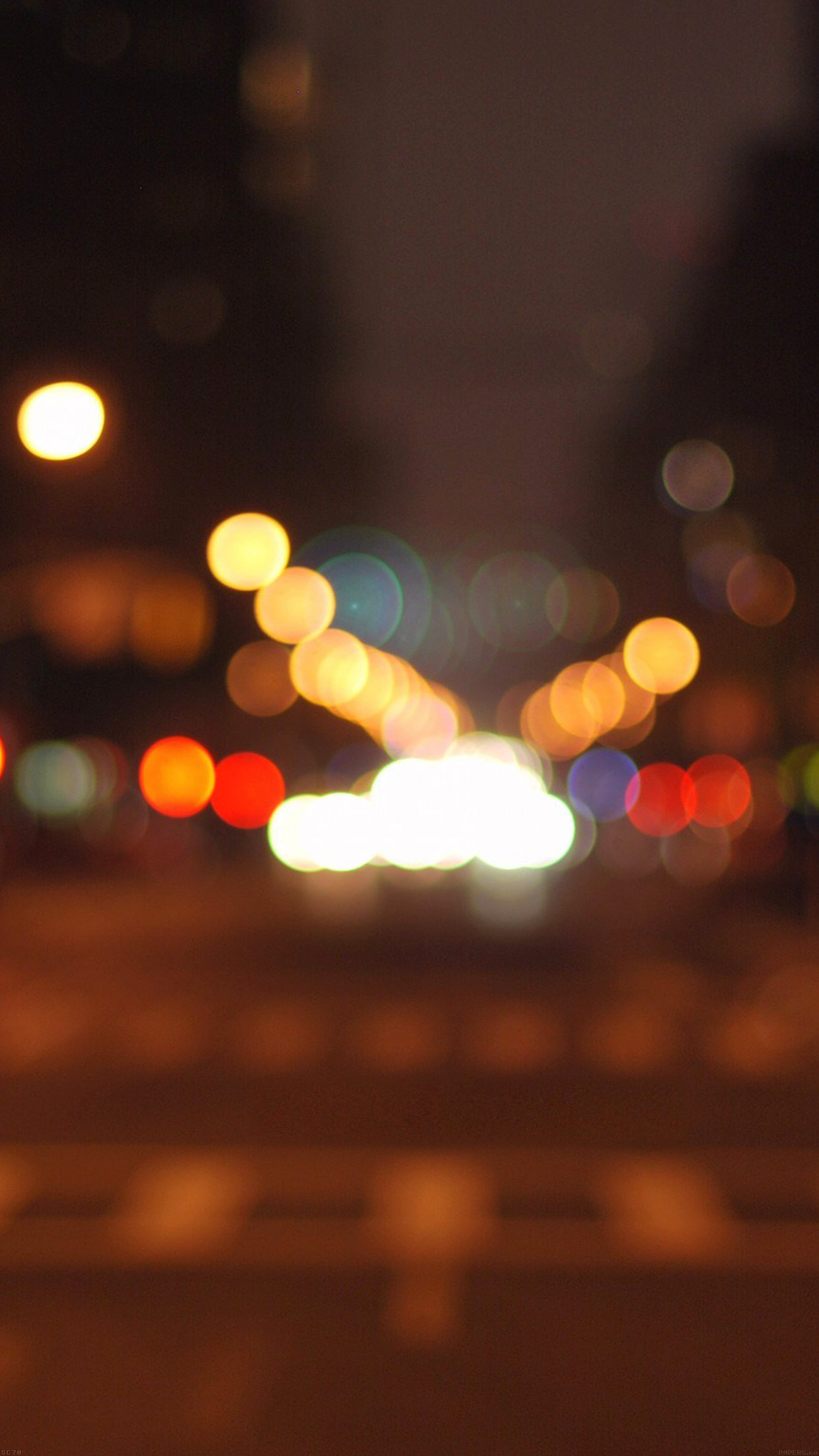 8th Avenue Chelsea Manhattan Newyork Bokeh City Android - Blurry Wallpaper Iphone - HD Wallpaper 