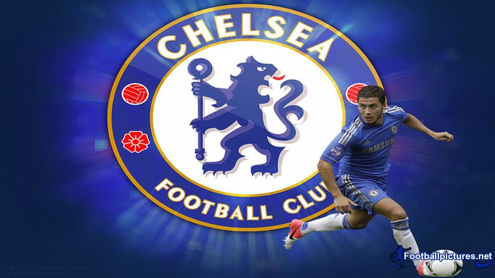 Eden Hazard Chelsea Hi Res Image Wallpaper,chelsea - Chelsea Logo Eden Hazard - HD Wallpaper 