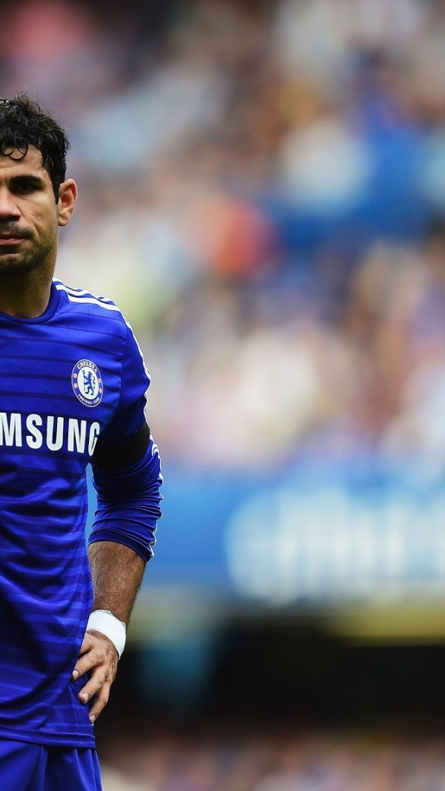 Chelsea, Diego Costa, Football - Chelsea Diego Costa Arms Out - HD Wallpaper 