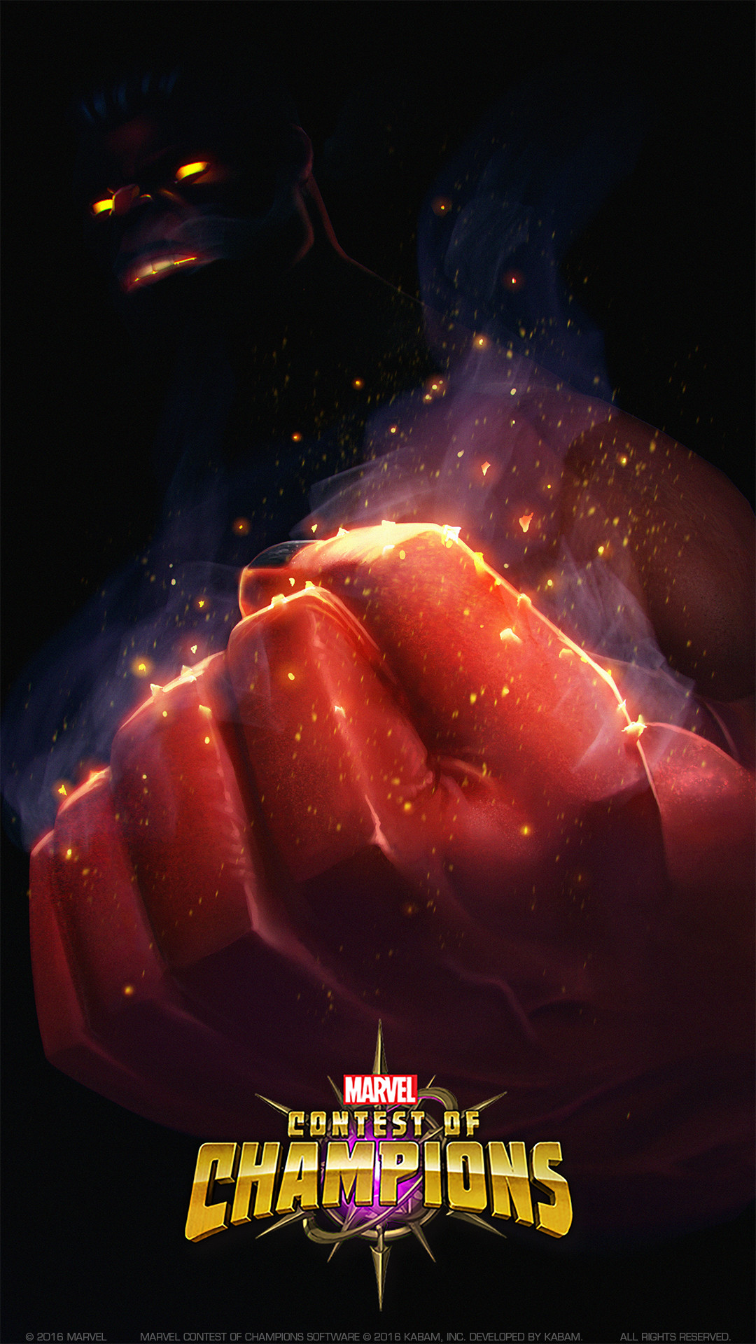 Red Hulk Marvel Contest Of Champions - HD Wallpaper 