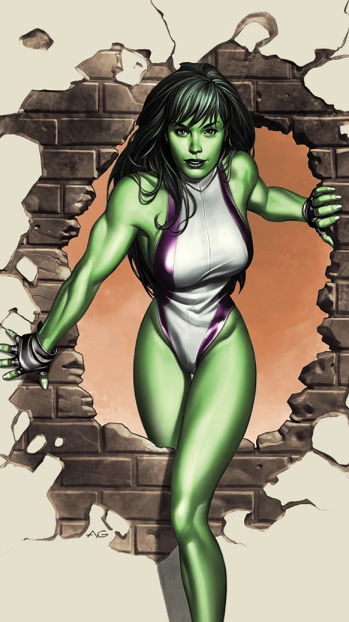 She Hulk Adi Granov - HD Wallpaper 
