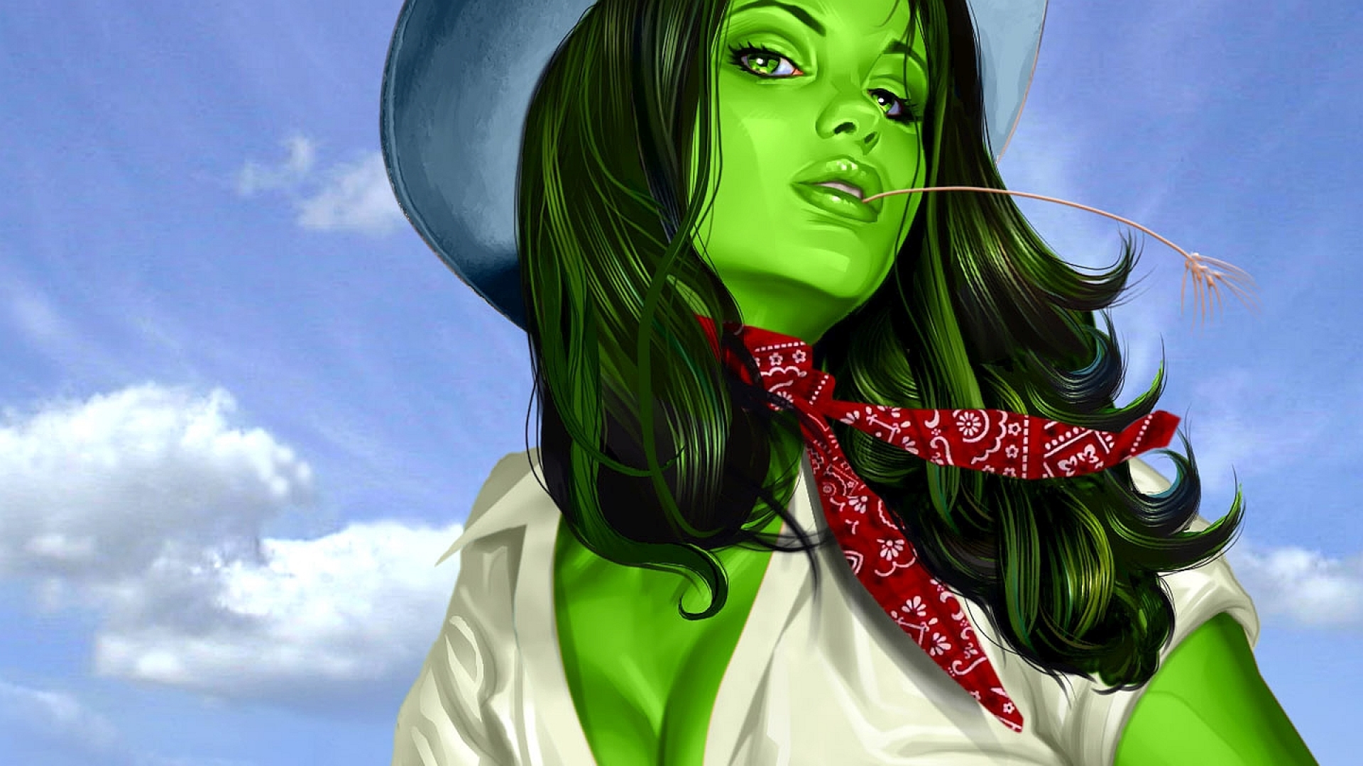 She Hulk Greg Horn - HD Wallpaper 